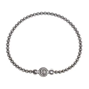 Neu Italienisch 925 Sterlingsilber Charm Armband Elastisch Damen Kugel Perle - Bild 1 von 18