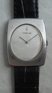 Corum Classic Stainless Steel Swiss Manual Wind 21 Jewels Mens Watch....29mm - Picture 1 of 20