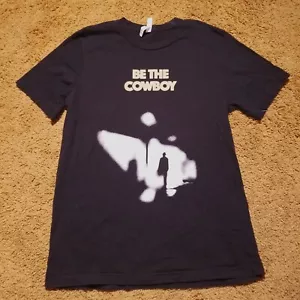 T-shirt uomo Mitski Be The Cowboy Tour taglia L 2018 musica indie rock nera - Foto 1 di 6