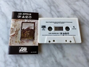 Led Zeppelin IV CASSETTE Tape Atlantic CS 19129 Robert Plant, Jimmy Page RARE! - Picture 1 of 3