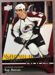 2009-10 Upper Deck Young Guns #228 Ray Macías Colorado Avalancha radiocontrol - Imagen 1 de 1