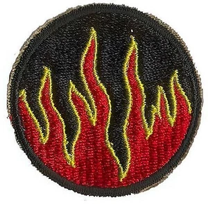 PARCHE UNIDAD DIVISIÓN INFANTERÍA 119ª Ejército de Estados Unidos Segunda Guerra Mundial (reproducción) - Imagen 1 de 1