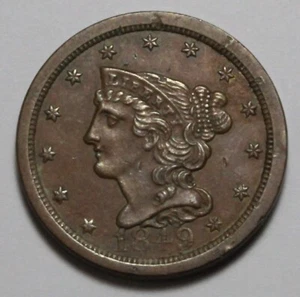 1849 Half Cent UM273 - Picture 1 of 2