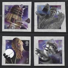 GREAT BRITAIN 2013 DOCTOR WHO SET 4 EX MINIATURE SHEET UNMOUNTED MINT, MNH