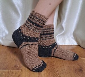 Warm women's socks, handmade.Size - 7
