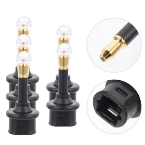 5 Pezzi Pratico Adattatore Porta Cuffie Jack Spina Audio Ottico ad Analogico - Foto 1 di 12