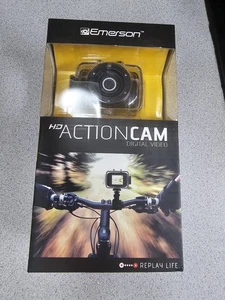 Emerson Action Cam Digital Camera 720p HD Video Waterproof Sealed Box - Picture 1 of 8