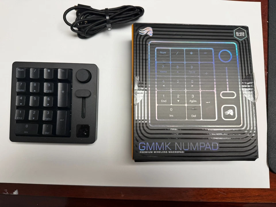Glorious GMMK NUMPAD Premium Wireless Macropad - Black Slate - Image 1 of 1