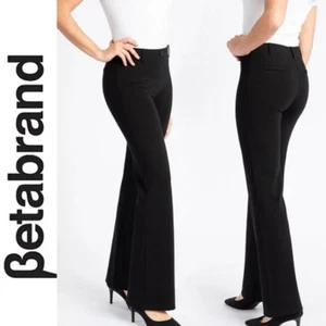 Pantalones Betabrand Clásicos Informales Pull-On Bootcut Talla 1X - Imagen 1 de 5