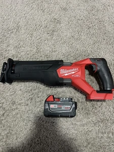 Milwaukee M18 Fuel Brushless Sawzall Reciprocating Saw With 5ah Battery NEW - Picture 1 of 3