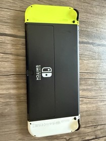 Nintendo Switch V2 Console Neon Yellow Joy-Con HAC-001(-01) Tested