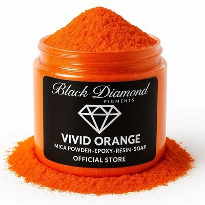 Black Diamond Pigments® | Vivid Orange is a premium professional pigment