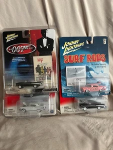 4 Johnny Lightning '57 Chevy's 2- Tri-Chevy, Surf Rods, 007 James Bond - Picture 1 of 9