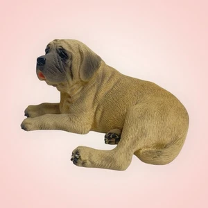 Mastiff or Bullmastiff Dog Figure Statue Stone Resin 4.5" Conversation Concepts - Picture 1 of 9