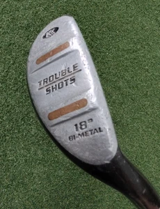 KNIGHT TROUBLE SHOTS 18 DEG HYBRID GOLF CLUB RH 42" MID FLEX GRAPHITE SHAFT - Picture 1 of 18