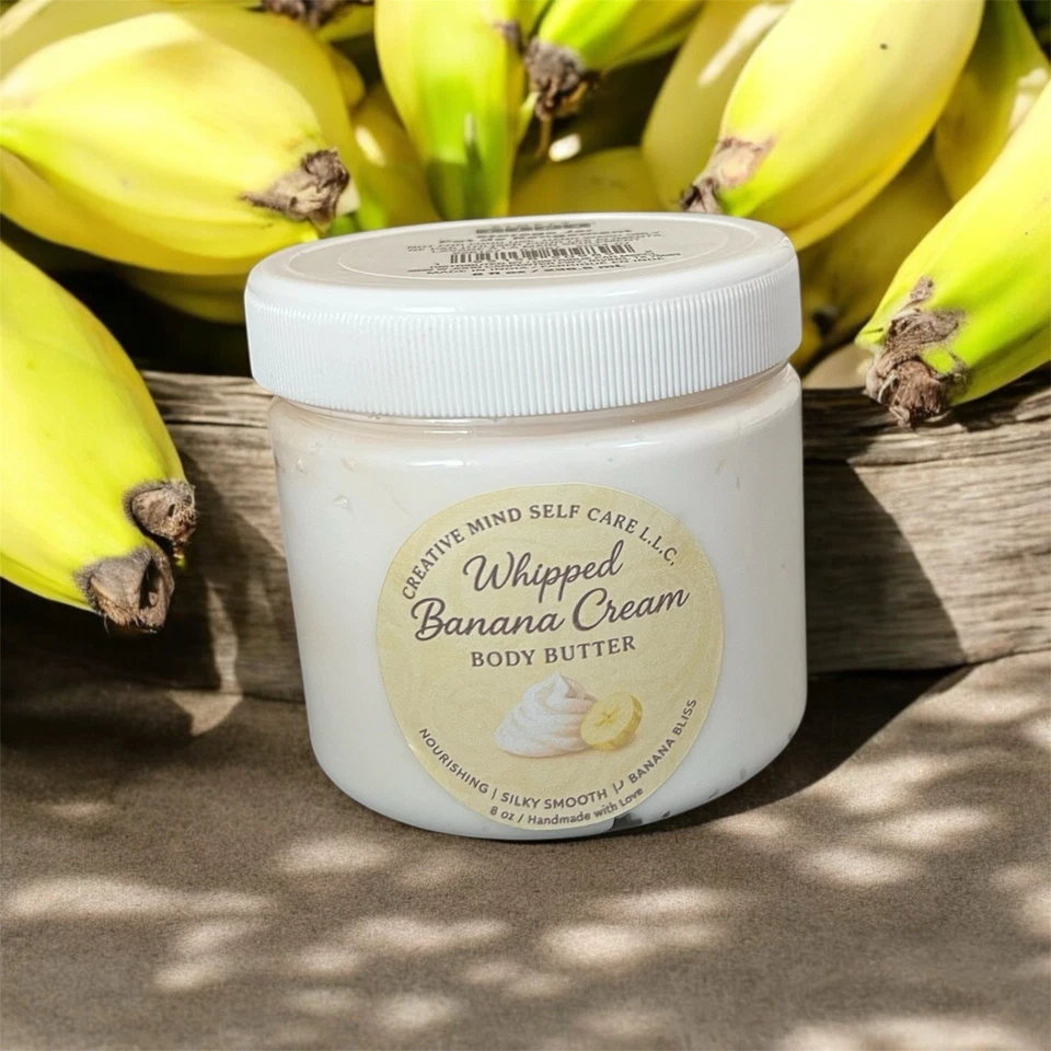 Handcrafted Whipped Banana Cream Body Butter - Image 1 of 1