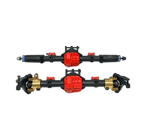 Axial SCX10 ll AR44 3 Stück 1/10 Raupe gerade Achse Set vorne & hinten #16347 - Bild 1 von 6