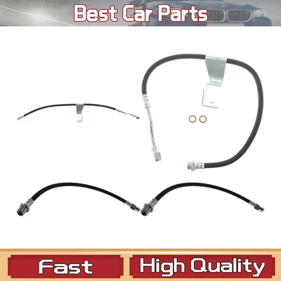 Línea de freno de manguera hidráulica de freno delantero trasero para Chevrolet K2500 Suburban 1995 Foto 1 de 4