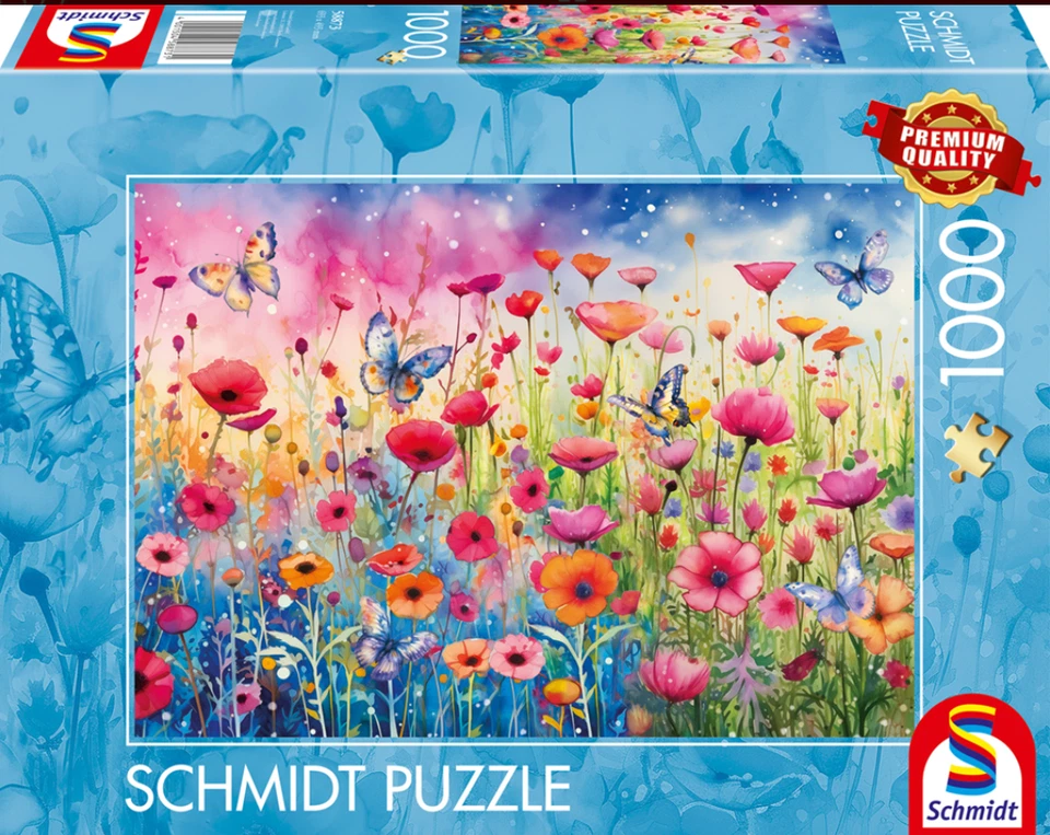 PUZZLE SCHMIDT 1000 PIEZAS POPPY MEADOW 2025 *PEDIDO ANTICIPADO* ECHA UN VISTAZO OTOÑO SCHMIDT'S Foto 1 de 1
