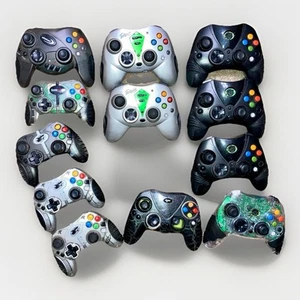(13) Lotto Controller Wireless Xbox Originale Pelican Eclipse GameShark MadCatz - Foto 1 di 16