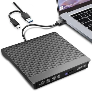 YOTUO Portable USB 3.0 Interface Drive (Black) External DVD Drive SY-IDD023 - Picture 1 of 3