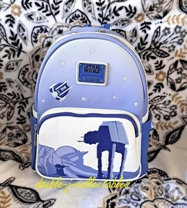 2025 Disney Parks Loungefly Star Wars Hoth Echo Base AT-AT Mini Rucksack NEU - Bild 1 von 6