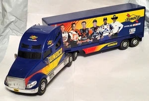 Remolque tractor Sunoco Nascar 2004 con (coche de carreras y zamboni y accesorios-nuevo) - Imagen 1 de 14