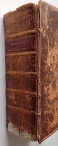 HOLY BIBLE BY SCOTT  1814  SURNAMES WATT ZEBLEY PENNSYLVANIA DELAWARE GENEALOGY - Picture 1 of 7