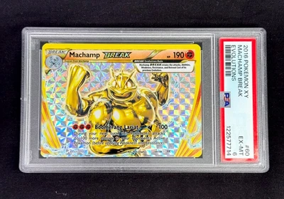 Machamp BREAK 60/108 PSA 6  Pokemon XY Evolutions - 2016 - Image 1 of 3