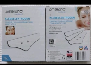 Ambiano Klebeelektroden für das Migräne Tens-Gerät LT1103, 1 x 3 Stück, NEU  - Bild 1 von 1