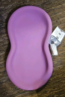 Almohadilla para cambiar pañales de goma de maní para bebé KEEKAROO RARA PÚRPURA  Foto 1 de 4