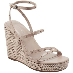 Marc Fisher Zig Light Natural Espadrilles Keilabsatz Sandalen. Gr. 9,5. Neu im Karton! - Bild 1 von 14