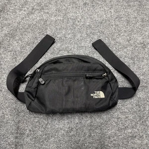 Vintage The North Face Gürteltasche Lendenwirbel Bauchtasche Wandern schwarz 8" x 11" - Bild 1 von 7