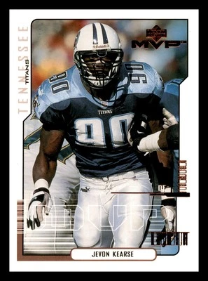 Jevon Kearse 2000 Upper Deck MVP #176 Tennessee Titans Mint - Image 1 of 2