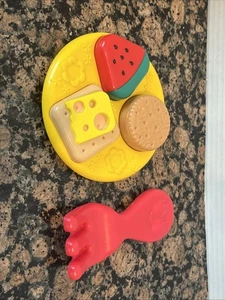 LeapFrog Forme e Condivisione Cestino Picnic Ricambi 5 pz Forchetta Piastra Cibo - Foto 1 di 1