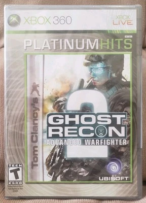 Tom Clancy's Ghost Recon Advanced Warfighter 2 (Xbox 360 2007) Platinum Hits NEW - Image 1 of 4