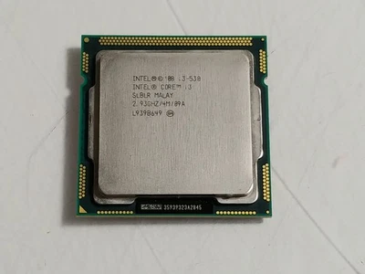Lot of 2 Intel Core i3-530 2.93 GHz LGA 1156 Desktop CPU Processor SLBLR - Image 1 of 2
