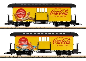 LGB 36847 G Coca-Cola®, Coke Baggage Car LN/Box - Picture 1 of 1