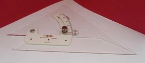 Vtg RARE Tacro 4455-8 Made in Germany Engineering Adjustable Drafting Triangle - Picture 1 of 1