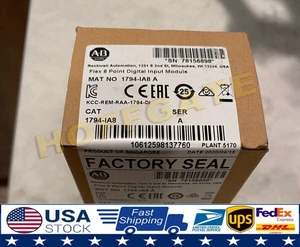 New Factory Sealed 1794-IA8 Flex 8 Point Digital Input Module 1794IA8 - Picture 1 of 4