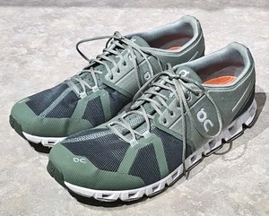 UQ CLOUDTEC-Army Green Mesh Canvas/Nylon, Mens Athletic/Fitness Sneakers-(10.5) - Picture 1 of 8