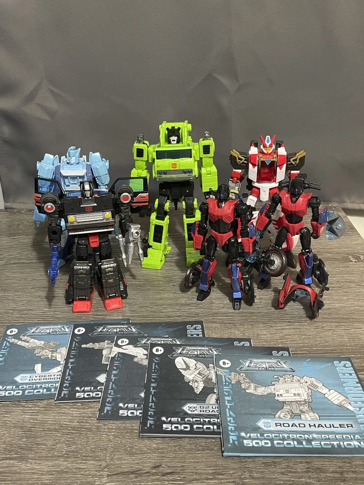 Transformers Legacy Velocitron Speedia 500 Collection 6 Figure Lot - Image 1 of 4