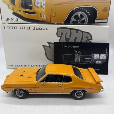 1970 PONTIAC GTO JUDGE HARDTOP BY PHILLYMINT GMP 1:24 LIMITED EDITION 1 OF 500 - Image 1 of 4