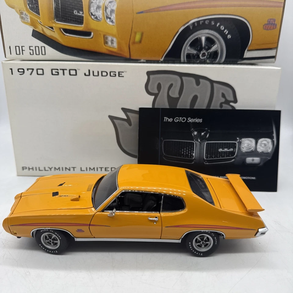 1970 PONTIAC GTO JUDGE HARDTOP BY PHILLYMINT GMP 1:24 LIMITED EDITION 1 OF 500 - Image 1 of 4
