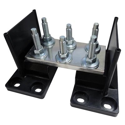 Marathon Terminal Block 1000V 1P 1605A 3 Position 1/2" Stud BFPB-50-2-3 - Image 1 of 2