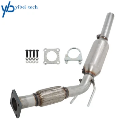 Catalytic Converter & Flex Pipe For 2005-2011 Volkswagen Jetta Golf Rabbit 2.5L - Image 1 of 4