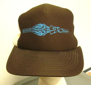 SJO SUPERCROSS foam trucker cap logo motocross hat MX tribal design OG - Picture 1 of 2