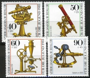 Berlín 1981, Surtax Youth, Juego de instrumentos ópticos VF MNH, Mi 641-44 4,5 € - Imagen 1 de 1