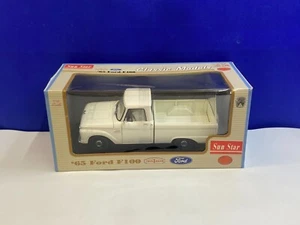SUN STAR SCALA 1/18 BIANCO 1965 FORD F100 PICKUP 1271 - Foto 1 di 9