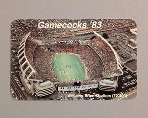 1983 South Carolina Gamecocks College Football Pocket Schedule - 80's NCAA - Picture 1 of 2